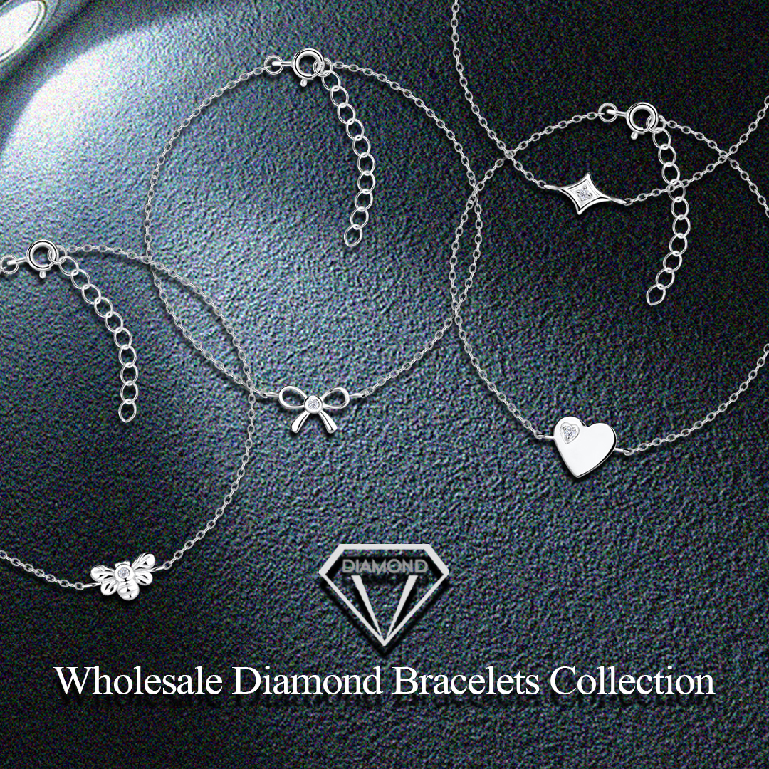 Wholesale 925 Silver Diamond BRACELETs