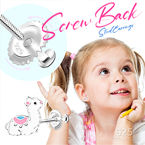 Wholesale 925 Silver Screw Back STUD EARRINGS