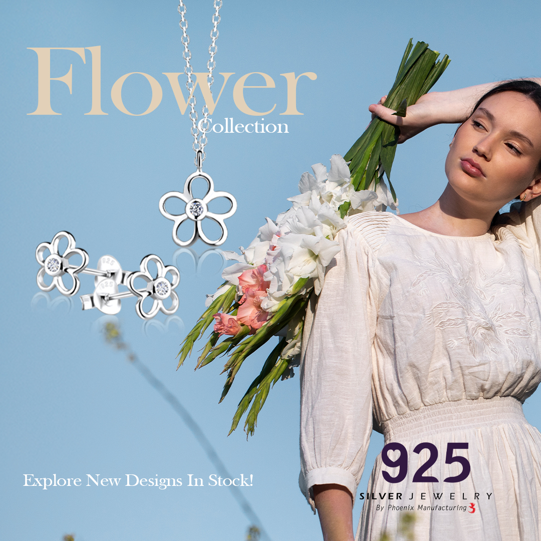 Wholesale 925 Silver Jewelry - Flower Collection