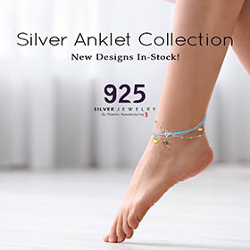 Wholesale 925 Silver ANKLETs